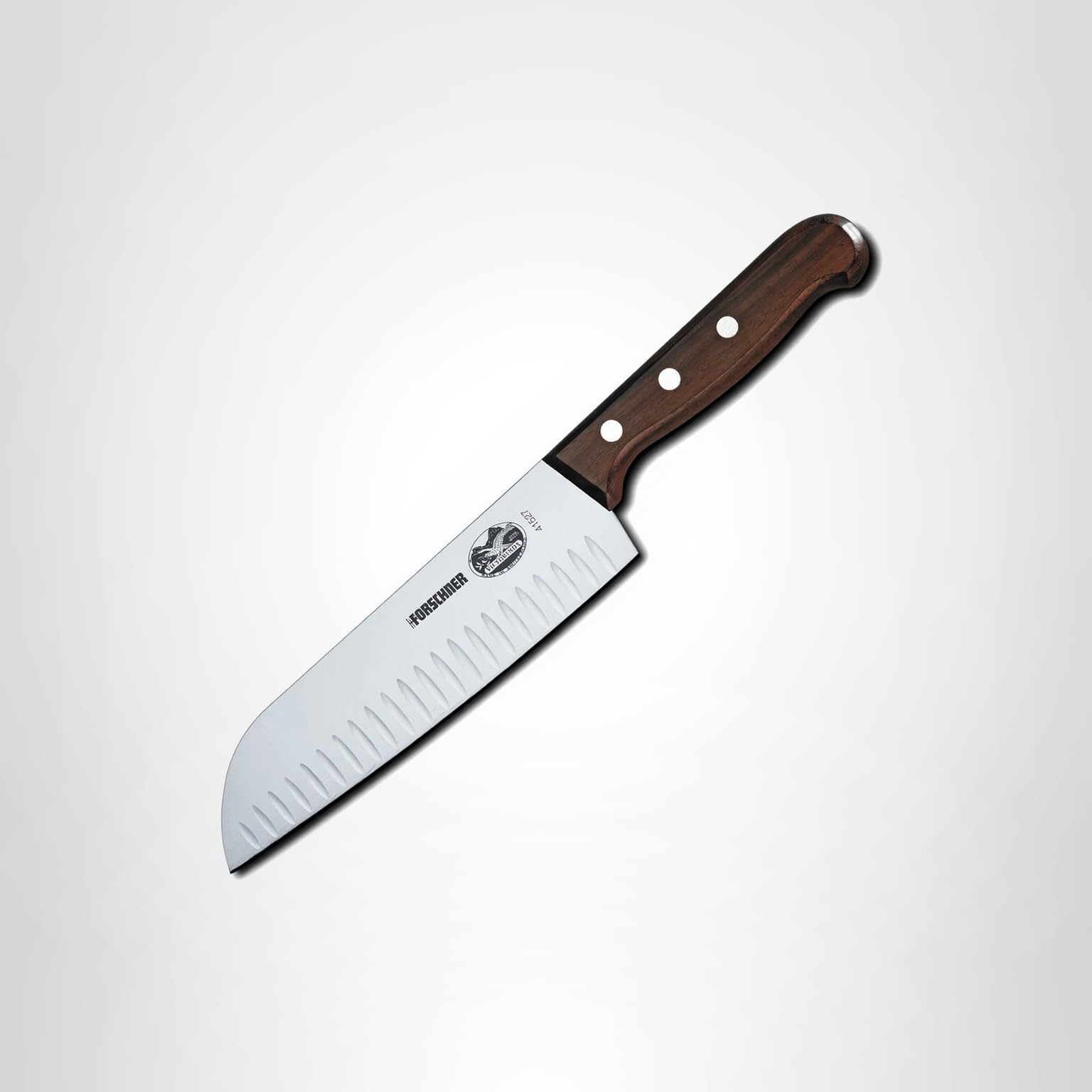 Amazon.com: Victorinox 7 Inch Rosewood Santoku Knife with Granton