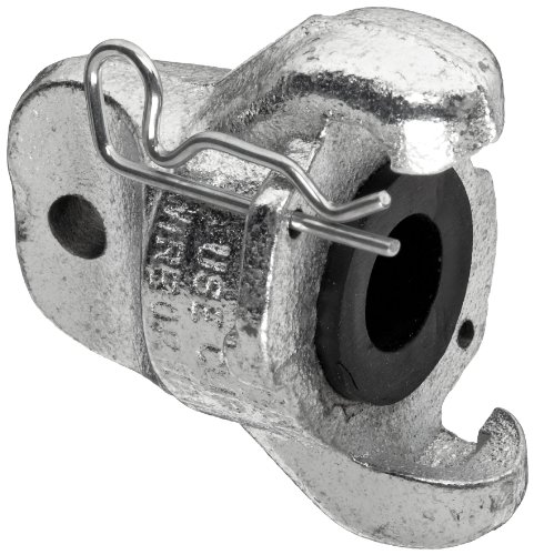 Dixon Air King AM0 Iron Air Hose Fitting, 2 Lug Universal Coupling with Blank End