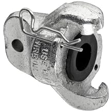 Dixon Air King AM0 Iron Air Hose Fitting, 2 Lug Universal Coupling with Blank End