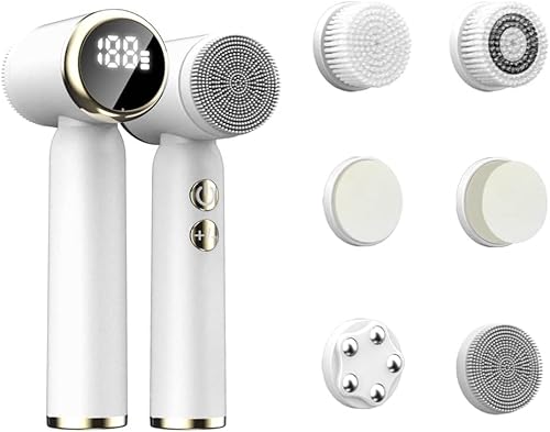 Escova Facial Elétrica OBEST com Cabeças Intercambiáveis