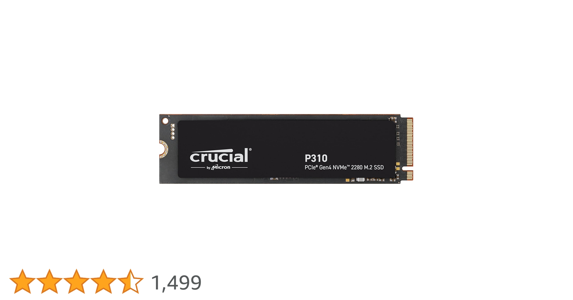 内蔵型SSD SSD 1TB Crucial P310 CT1000P310SSD8/JP CT1000P310SSD8-JP | CT1000P310SSD8-JP | Crucial P310シリーズ