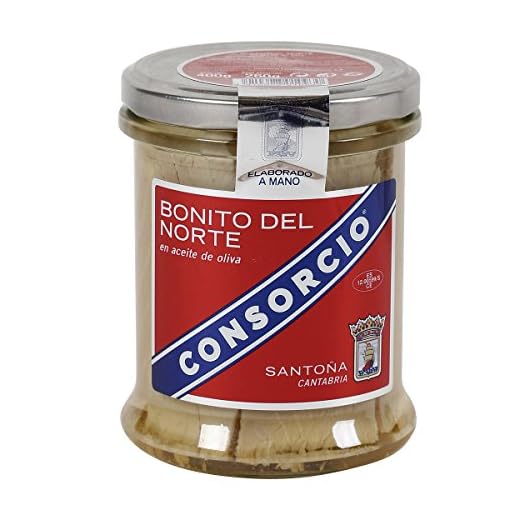 CONSORCIO bonito del norte en aceite de oliva frasco 260 gr
