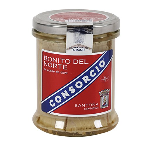 CONSORCIO bonito del norte en aceite de oliva frasco 260 gr