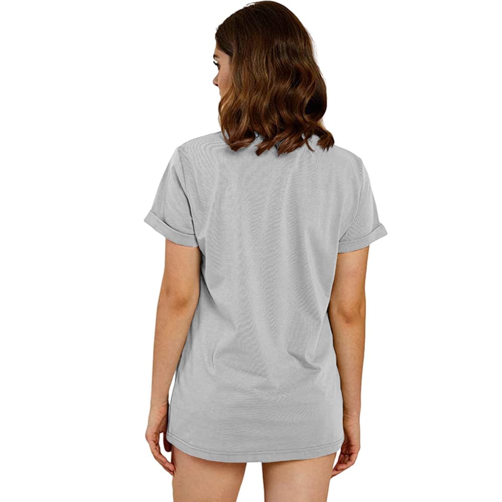 Cicy Bell T-Shirt da Donna con Stampa Dente di Leone T-Shirt Grafiche Carine T-Shirt in Cotone Estivo A Maniche Corte Girocollo