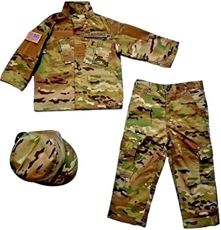Kids U.S. Air Force Multicam Camo Pattern 5pc Uniform Set