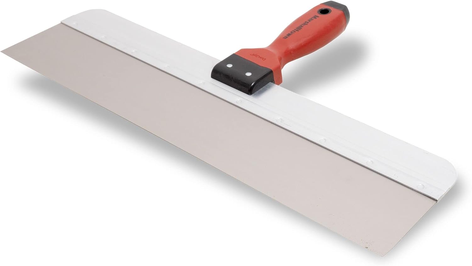 MARSHALLTOWN DuraSoft I Taping Knife,20 Inch, Stainless Steel Blade, Drywall, DuraSoft Handle, 3520SD