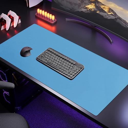 �ڂ̕ی�f�X�N�}�b�g ��/�D�F/��/��/�s���N�A����3.5mm �m�C�Y�ጸ �e�[�u���p�b�h ������ ����p�A�h�� �h�� �ϔM ����h�~ ���T�C�Y�I���\�A���͊���~�߃e�[�u���}�b�g �I�t�B�X/�ƒ�/�Q�[��/�����ɍœK(Blue,60x120cm)