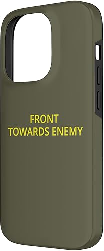 Miniatura 2 de Funda para iPhone 14 Pro Military M18A1 Claymore Mine Front Towards Enemy
