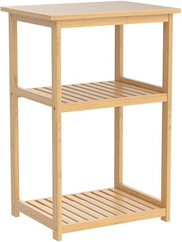 Miniatura 4 de smusei Juego de 2 mesas auxiliares, sala de estar para espacios pequeños, mesita de noche de granja para dormitorio, habitación de invitados,