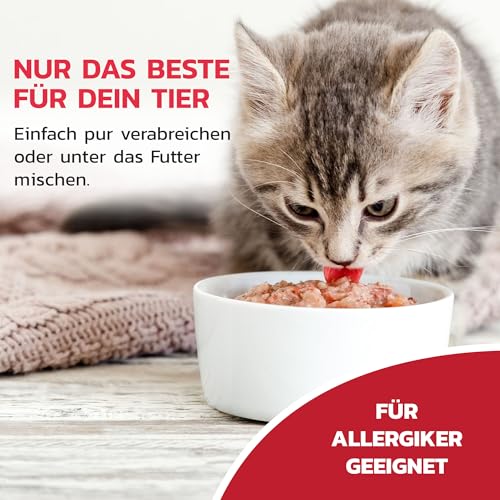 Liquidocare Appetitanreger Katze 180 ml – Hochkalorisches Tonikum mit Vitaminen & Taurin – Für schlecht fressende Katzen, leicht verdaulich & schmackhaft – Ergänzungsfuttermittel
