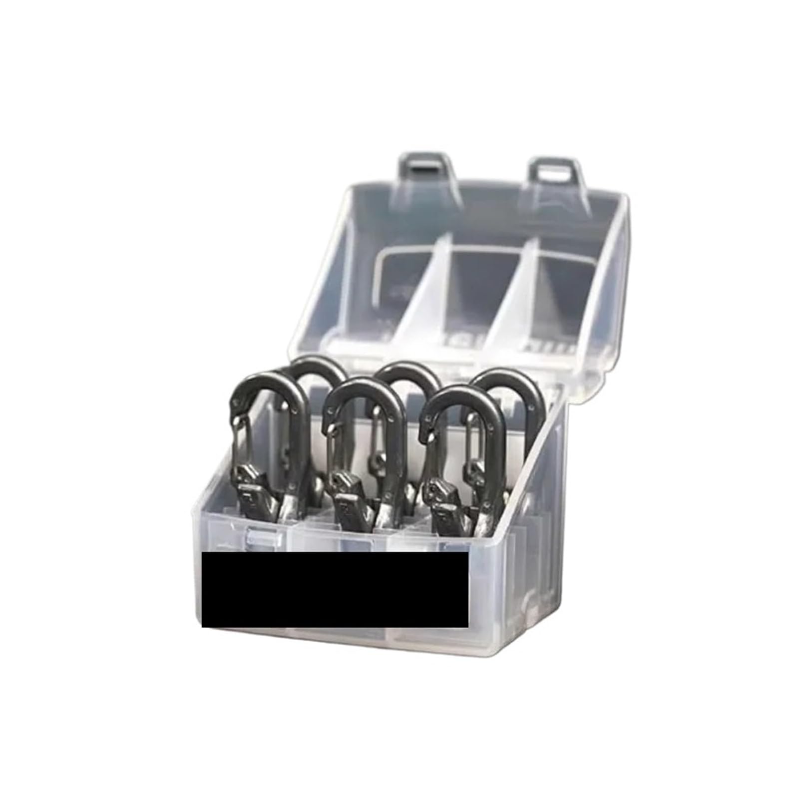 Dasjkdi Silver Lock Buckle Rope With Roller Tensioner 6 Hooks Heavy-Duty Paracord Adjusters Easy Operation Quick Adjust For Camping, Boat