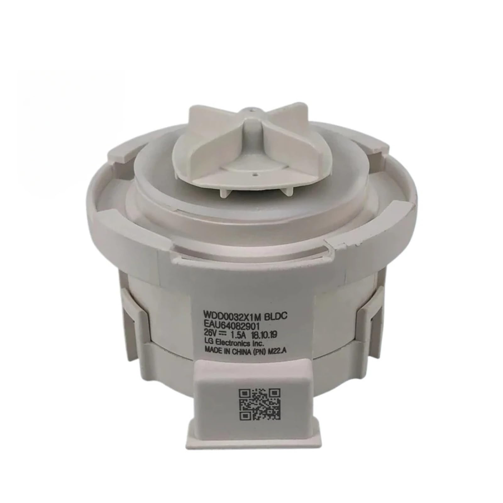 EEZII Compatible For LG，Washing Machine Drain Pump Motor EAU64082901 WDD0032X1M BLDC 26V 1.5A Washer Drainage Parts