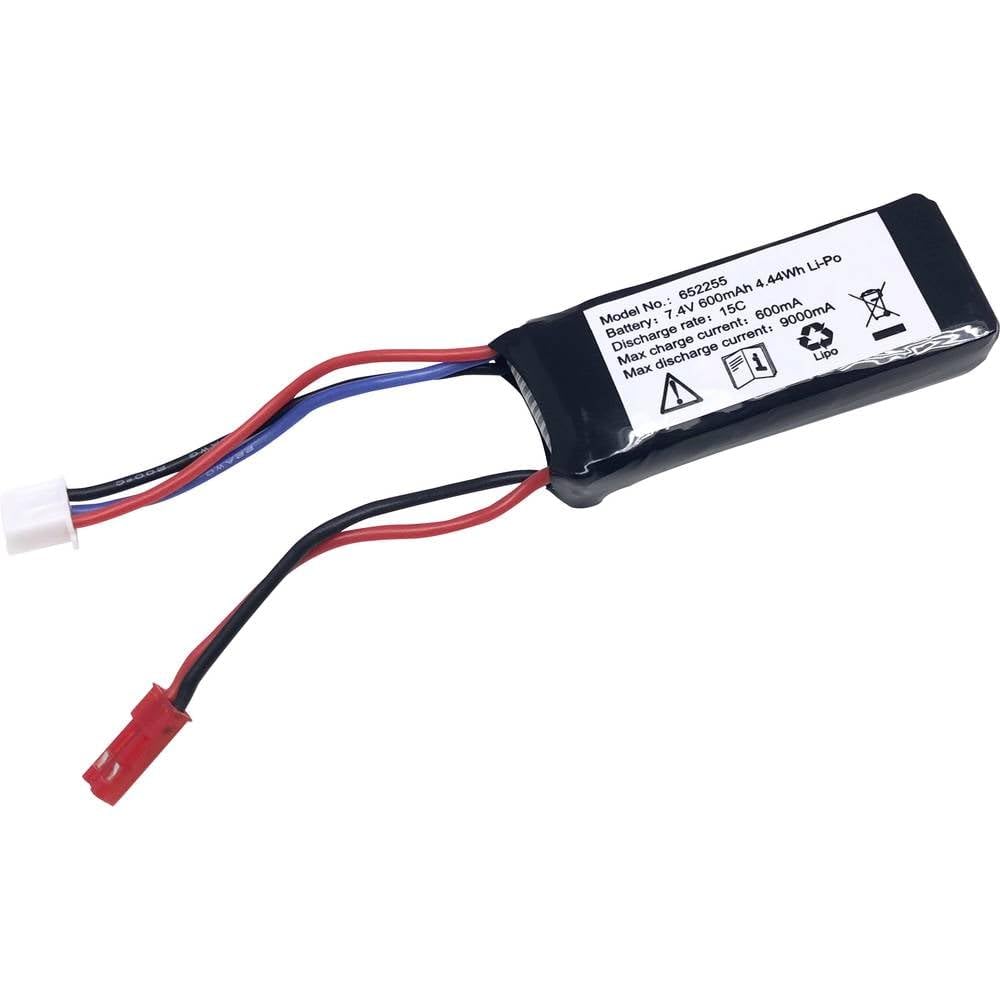 Red Power Pack d'accus pour modélisme (LiPo) 3.7 V 150 mAh Softcase JST (150 mAh, 3.70 V Red Power Pack d'accus pour modélisme (LiPo) 3.7 V 150 mAh Softcase JST (150 mAh, 3.70 V