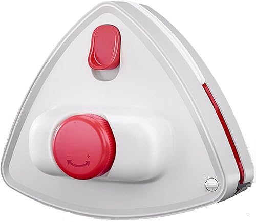 Succión magnética triangular, limpiador de vidrio magnético de doble cara, limpiador de ventana magnético, limpiador de ventanas exteriores, para