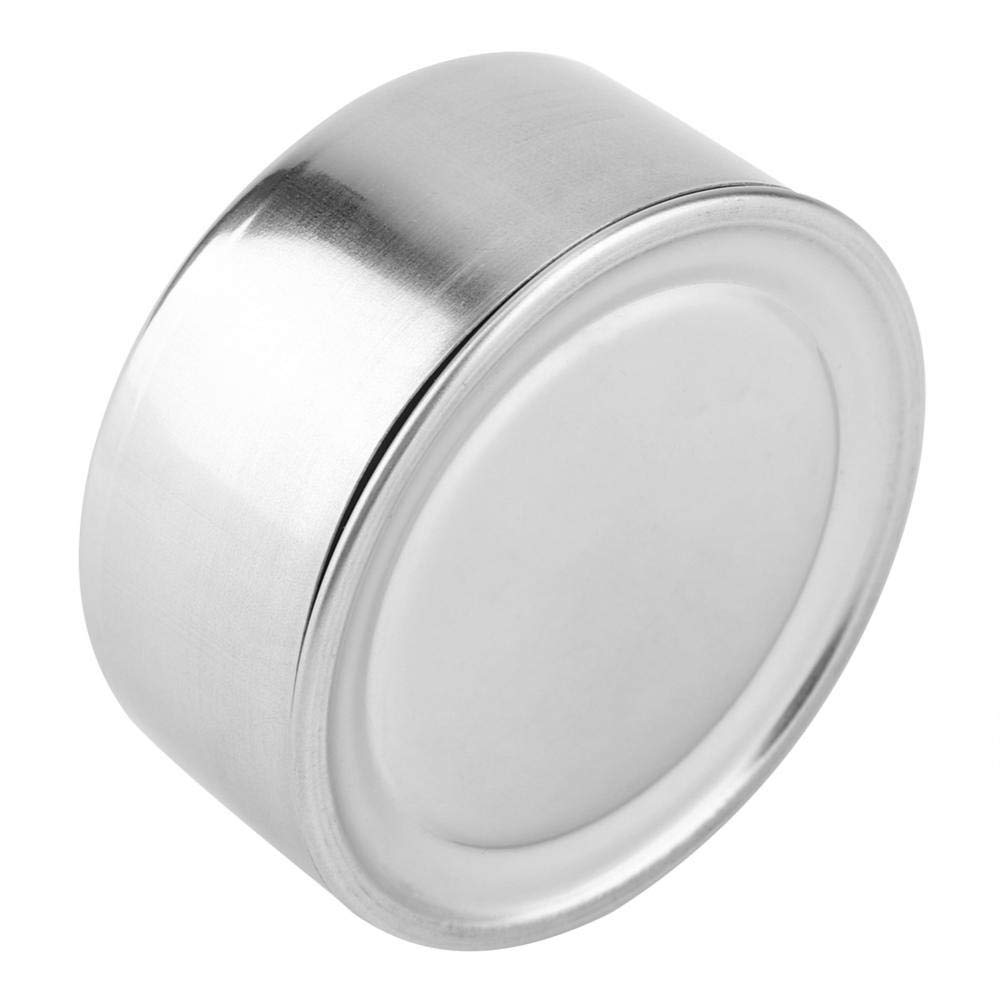 Fdit Taza plegable plegable al aire libre portátil del acero inoxidable para acampar que viaja con el llavero((6 plegables, 60ml))