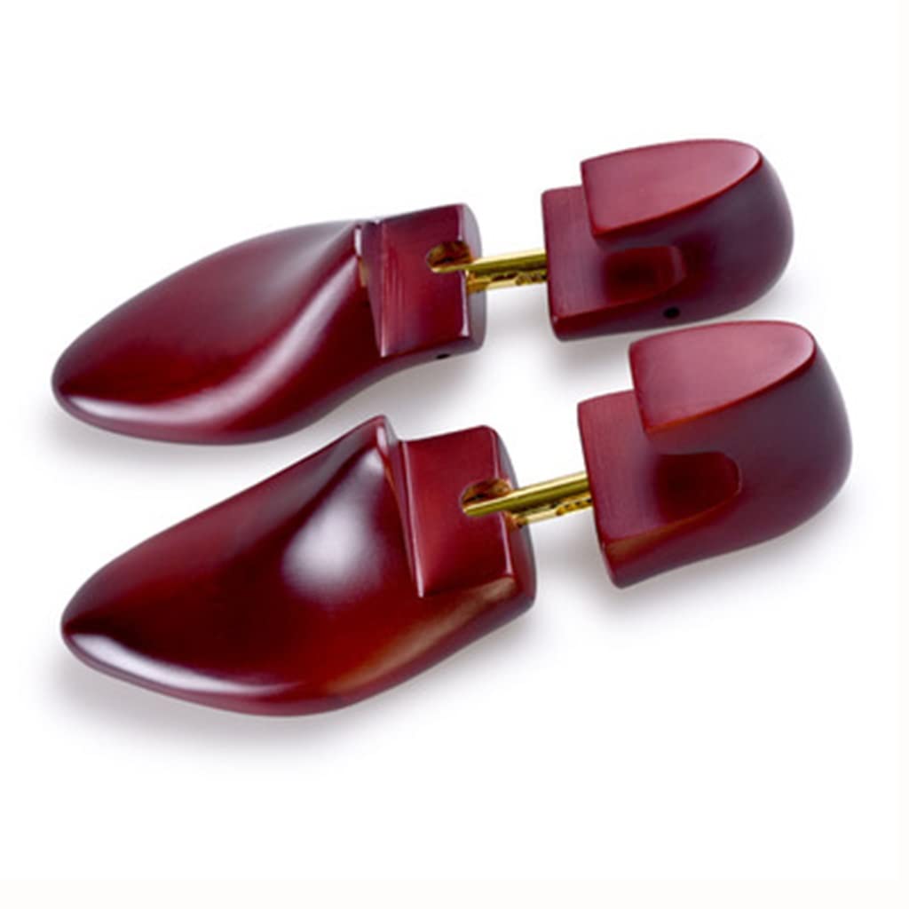 NMNMNM Flat Shoes Tree Shoe amplifier Adjustable Shoe Trees for leather shoes sports shoes (Color : Red, Size : Us size(7-7.5)*2)