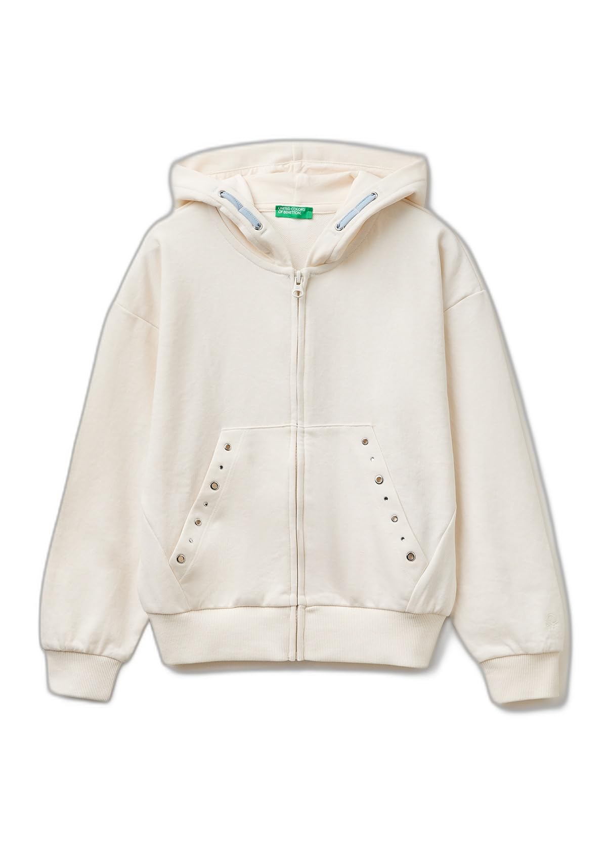 United Colors of Benetton Giacca C/CAPP M/L 36ekc505w Maglione Cardigan Bambine e Ragazze