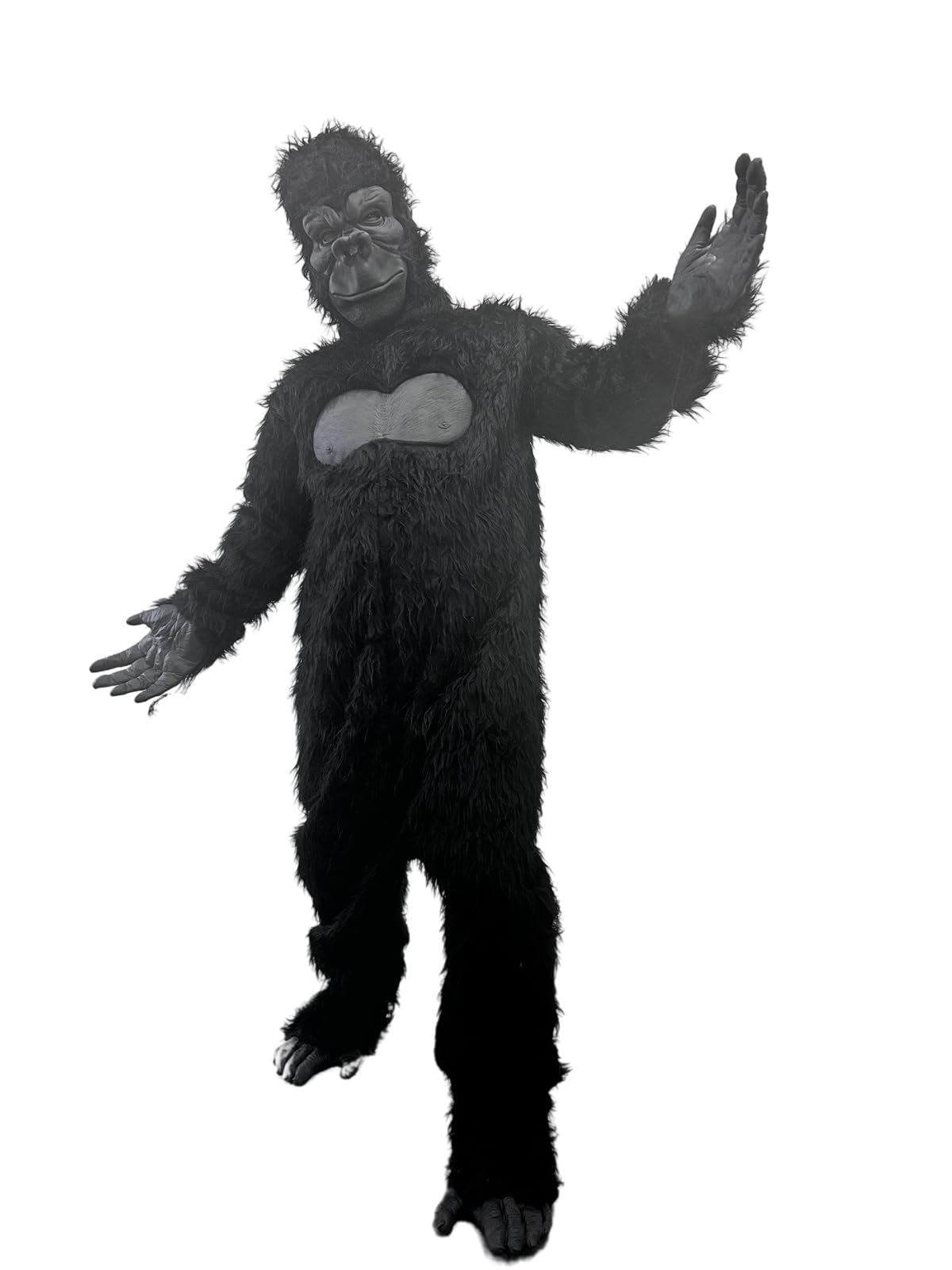 Gorilla Mascot Costume Chimpanzee Character Outfit Adult Monkey Suit