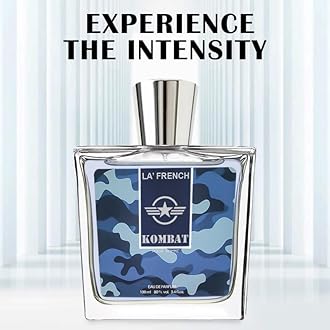 La French Kombat Perfume for Men - 100ml | Extra Long Lasting Luxury Perfume Scent | Pour Homme Eau De Parfum | All Day Fragrance | Perfume Gift Pack of 1