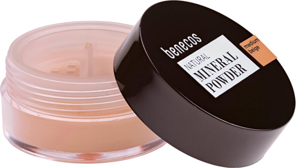 benecos Mineral Powder medium beige 6 x 6 g