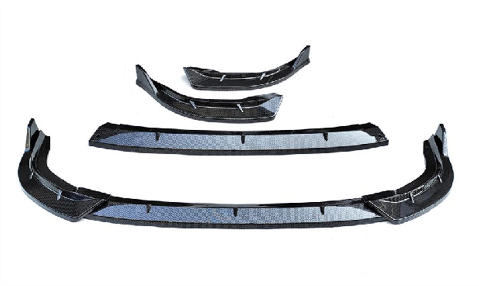 Auto Paraurti Anteriore Labbro Inferiore Mento Spoiler Deflettore Protezione Parte Esterna per Civic 8th 2005-2011 Car Styling Accessori Accessori per Auto (Colore : Carbon Fiber Look)