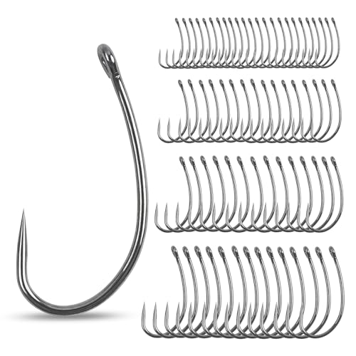 Barbless Fishing Hooks Curve Shank Barbless Carp Fishing Hook Leader