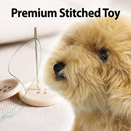 VFM - Golden Doodle 18 cm Plüsch lebensechter Spielzeughund - Natural World Collection
