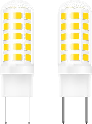 Bombilla LED G8 regulable para horno microondas GE, 120 V, 50 W, sobre estufa, bombilla de superficie para campana de microondas GE, sustituye a