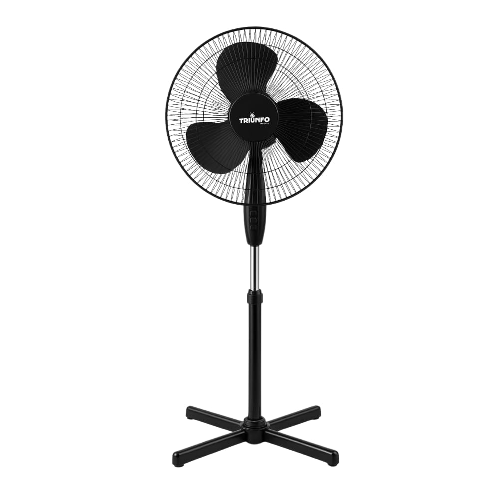 Ventilador Coluna 40cm Silencioso 3 Velocidades 40W Regulagem de Altura Econômico e Eficiente (127 Volts)