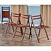 Winsome Wood Robin Seating, Walnut (Set of 4)