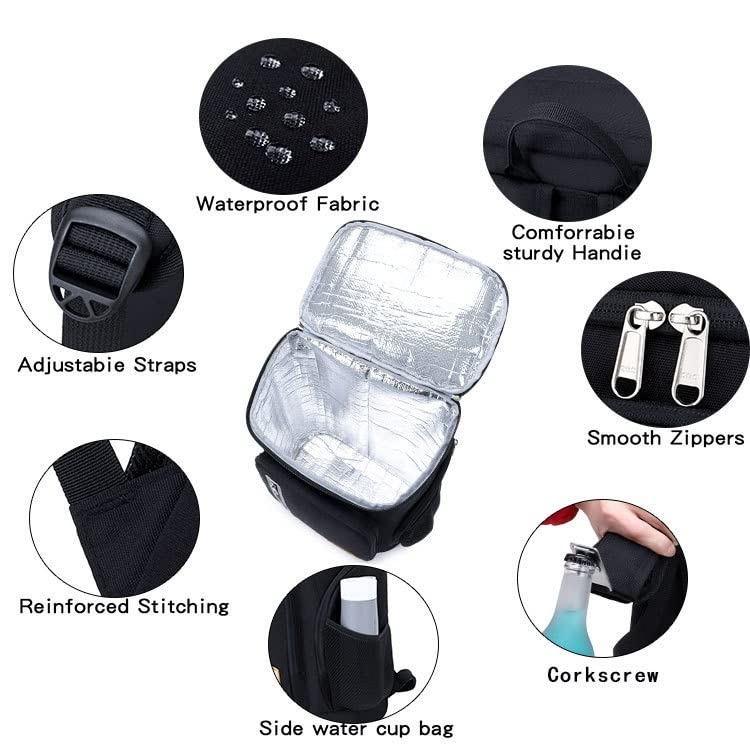 Mochila isotérmica grande de 35L para conservar la comida fría en trayectos largos 8