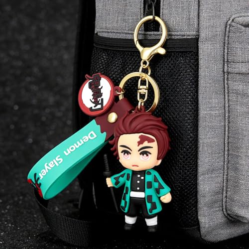 Mini figurine Anime Slayer en porte-clés mignon pour sac à dos