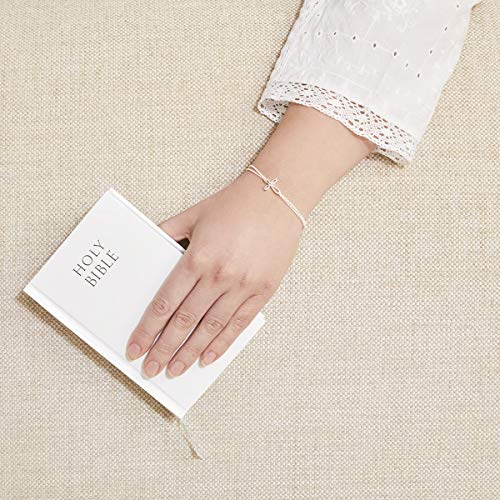 Cherish Diamond Cross Bracelet – 925 Sterling Silver Girls' Jewelry for First Communion, Baptism, Quinceañera, Flower Girl or Bridesmaid Gift4