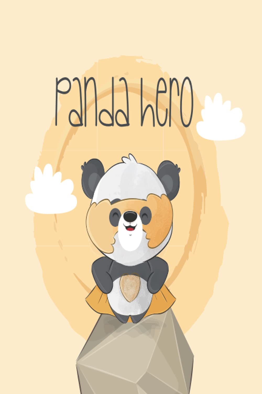 The Panda Hero: Unique Designed Interior And Cover For Kids, Writing Down Daily Habits, Diary, Super Gift, Super Hero Lovers, 6"x9" Journal