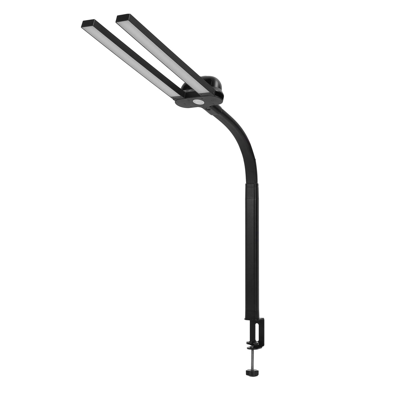 Vikye Lampada da Scrivania a LED per Ufficio Domestico, Lampada da Architetto per la Cura degli Occhi da 35,4 Pollici con Braccio Flessibile, Lampada da Tavolo con Oscuramento (Spina europea)