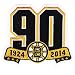 2013 Boston Bruins Team 90th Anniversary Season Logo Jersey Patch