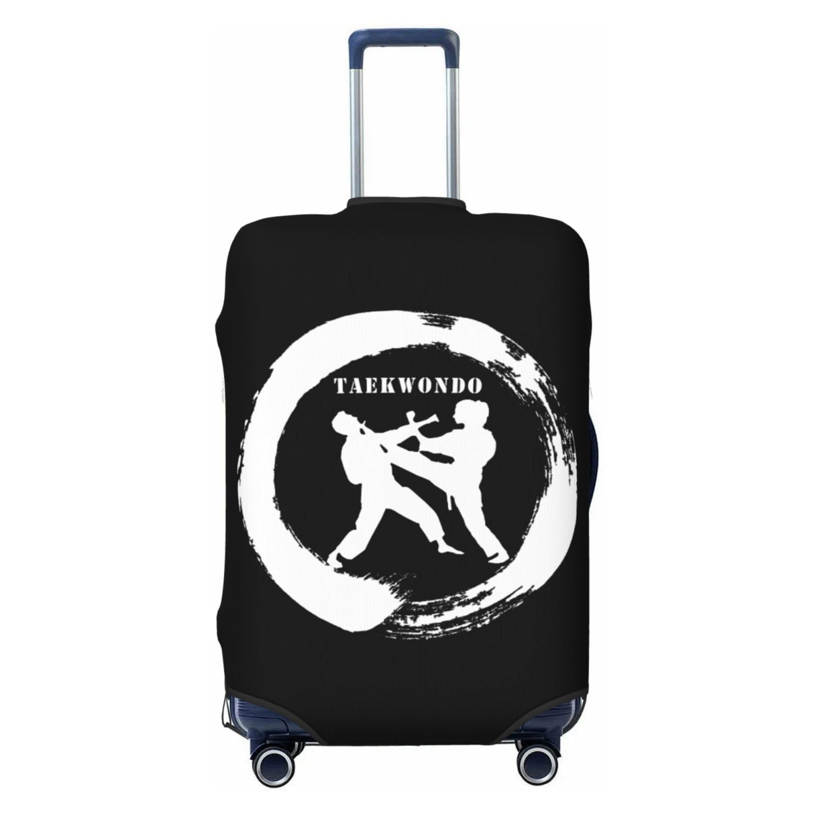Karate 1 Luggage Cover Men Women Washable Elastic Anti-Scratch Suitcase Protector Covers For Luggage Travel Fits 18-32 Inch Case Small