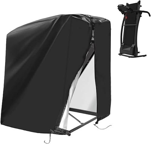 Miniatura 8 de Rilime Funda para cinta de correr plegable impermeable para exteriores a prueba de polvo para máquina de correr plegable Nordictrack 46 pulgadas de