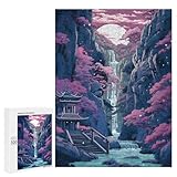 【Taille et matériau】Puzzle en bois : 300 pièces (38 x 26 cm), 500 pièces (52 x 38 cm), 1000 pièces (75 x 50 cm). Recommandé pour les adultes et les enfants de 12 ans et plus.