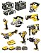 Produktbild DEWALT Kit DCK-FR834BMP4 54V/18V (DCD996 + DCG414 + DCH333 + DCS387 + DCS391 + DCS331 + DCL040 + DCF887 + 2 x 5,0 Ah 18V + 2 x 6,0 Ah 54V/18V + DCB118 + DS150 + DS300 + DS400)