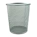 Produktbild Abfalleimer, rund, Drahtkorb silber