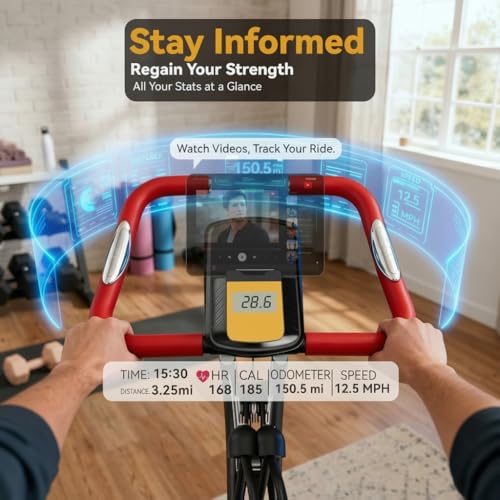 Folding 5-in-1 Stationary Bike