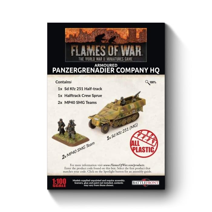 Amazon.com: Flames of War: Late War: German: Panzergrenadier