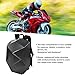 Imagen de Mochila para Motociclismo Estilo Fibra de Carbono con Bolsa de Asiento Trasero Expandible de ABS Impermeable para Ciclismo Al Aire Libre