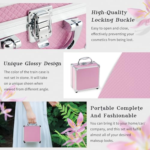 Color Nymph Kit de maquiagem para iniciantes para adolescentes com a pequena caixa de cosméticos inc