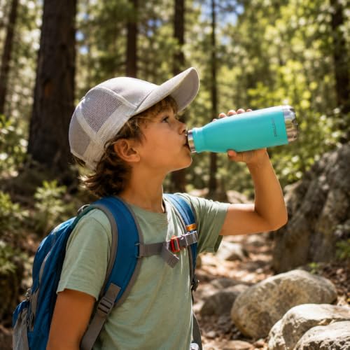 Image of CHILLOUT LIFE 12oz Kids Insulated Stainless Steel Water Bottle, Leak Proof