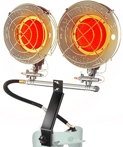 30000 BTU Portable Propane Heaters for Indoor Outdoor Use, Natural Gas Propane Tank Heater for Patio Garage RV Camping Tent Hunting Ice Fishing Shed Emergency Power Outage, Large Safe Space Heater