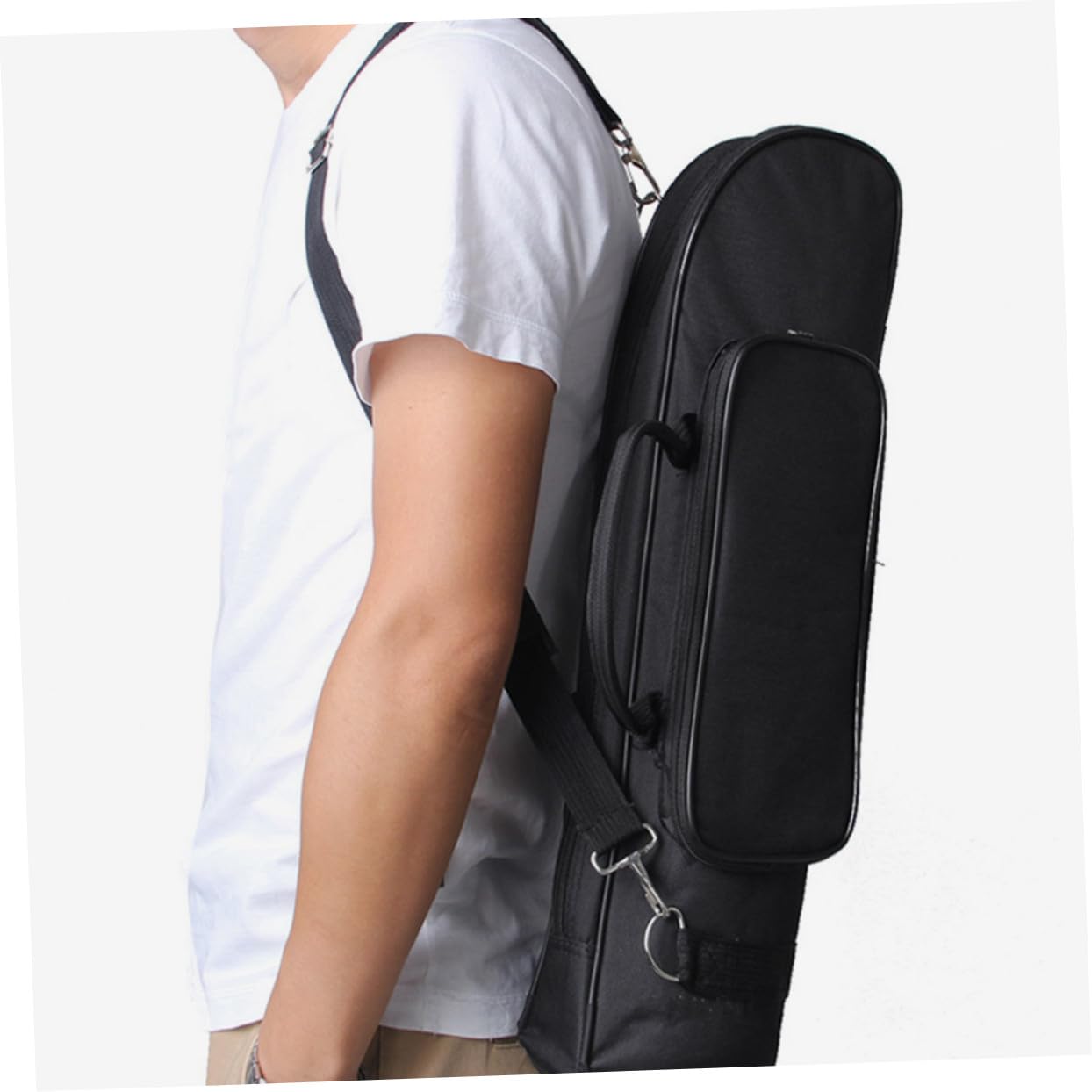 Beaupretty Estuche para Trompeta de Tela Oxford Compartimentos Separados y Correa Hombro para Trompetista