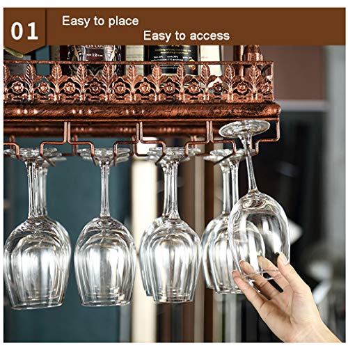 Porte-bouteille de café suspendu vintage pour bar de cuisine moderne