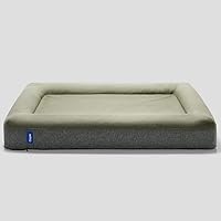 Vista 7 de Casper Cama para perro, espuma viscoelástica de felpa, pequeña, color azul